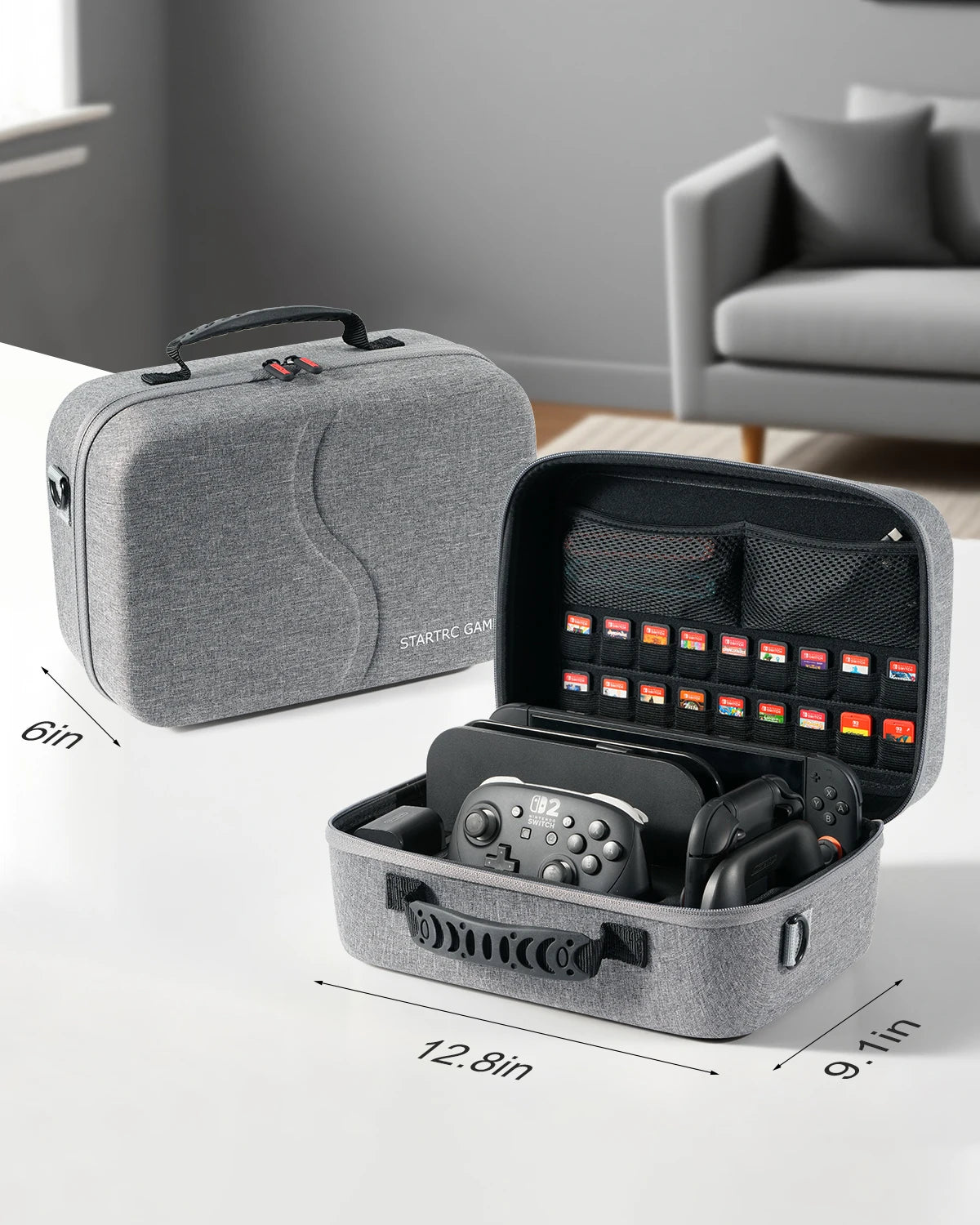 Switch 2 Travel Case Portable Storage Bag All-in-One Carryin