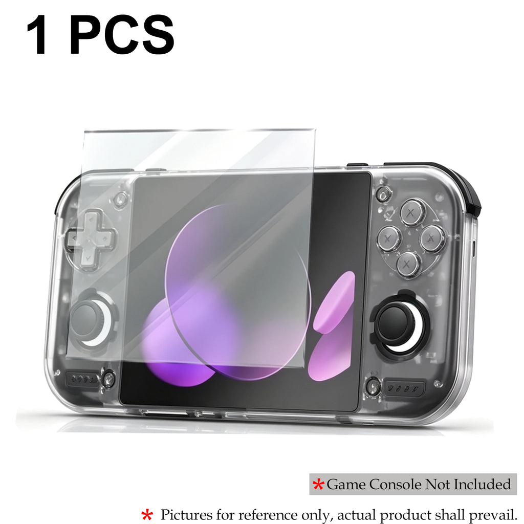 Hard EVA Carrying Case & Tempered Glass Screen Protector for Retroid Pocket Nova Handheld Game Console Accessories