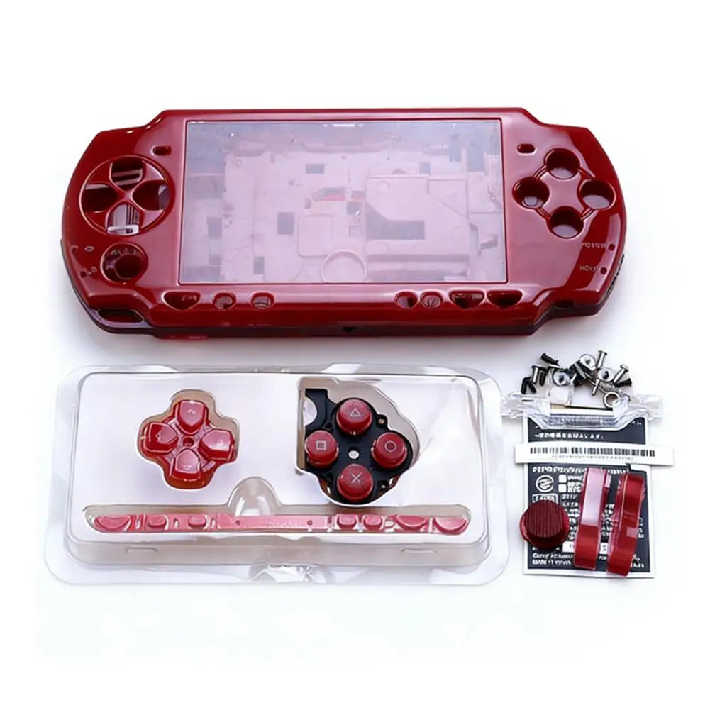 Full Housing Shell Case Replacement Kit For PSP 2000 Console Multi Color Optional Protective Casing With All Parts Included