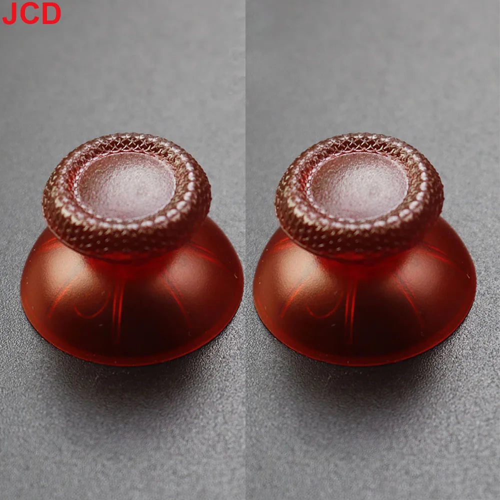 JCD 2pcs 3D Analog Joystick Stick For PS5 Controller Analogue Thumbsticks Caps Mushroom Game Head Rocker Replacement
