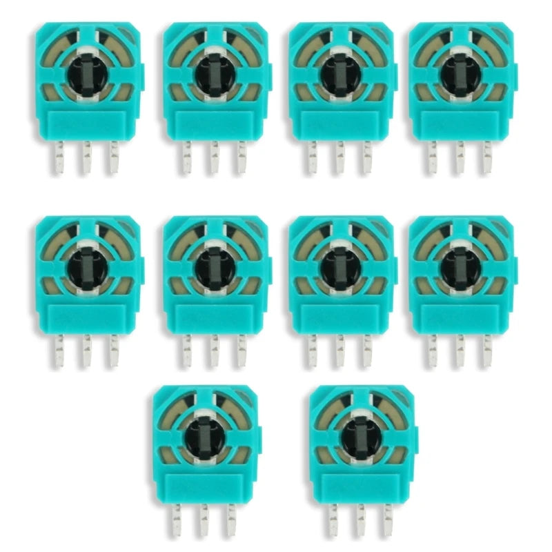 10pcs Joystick Potentiometers Sensor Repair Kit for PS5 PS4 