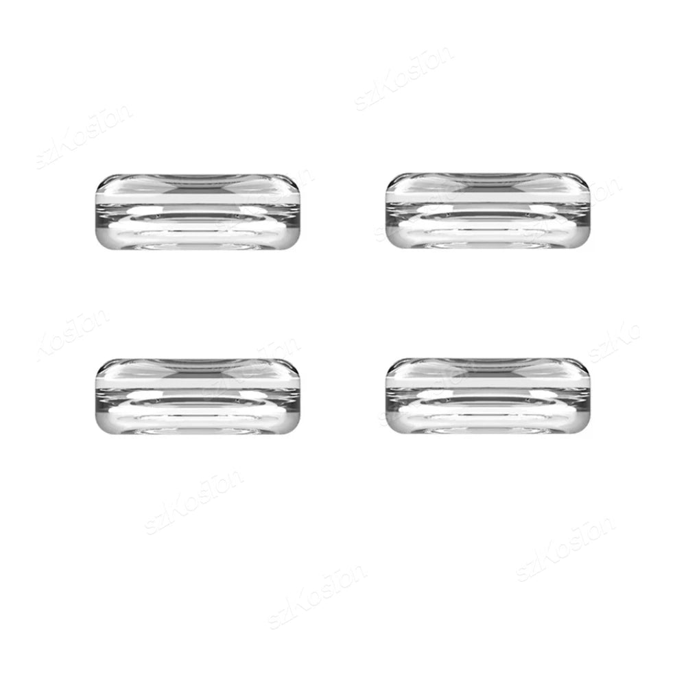 Clear Thumb Grips Caps for Switch 2 Pro Controller Anti-Slip Soft Silicone Joystick Cap Cover for Switch2 Gaming Accessories