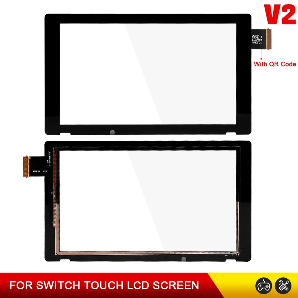 Replacement Old Version / V1 Display Digitizer Black With Code / V2 Touch Screen For NS Switch Console For Switch Accessories