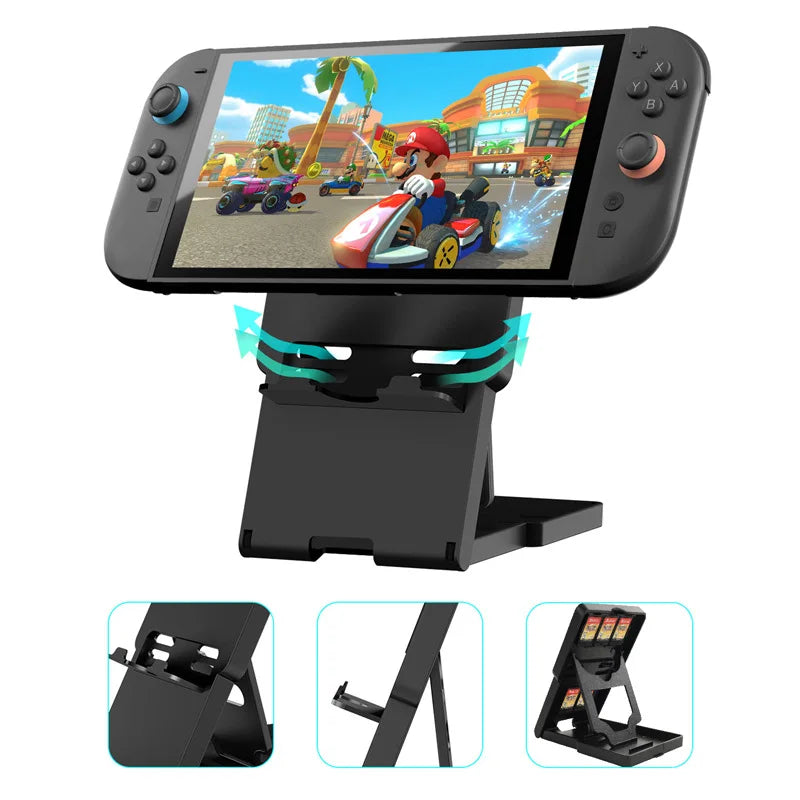 Desk Stand for Nintendo Switch 2 OLED Game Console Foldable 