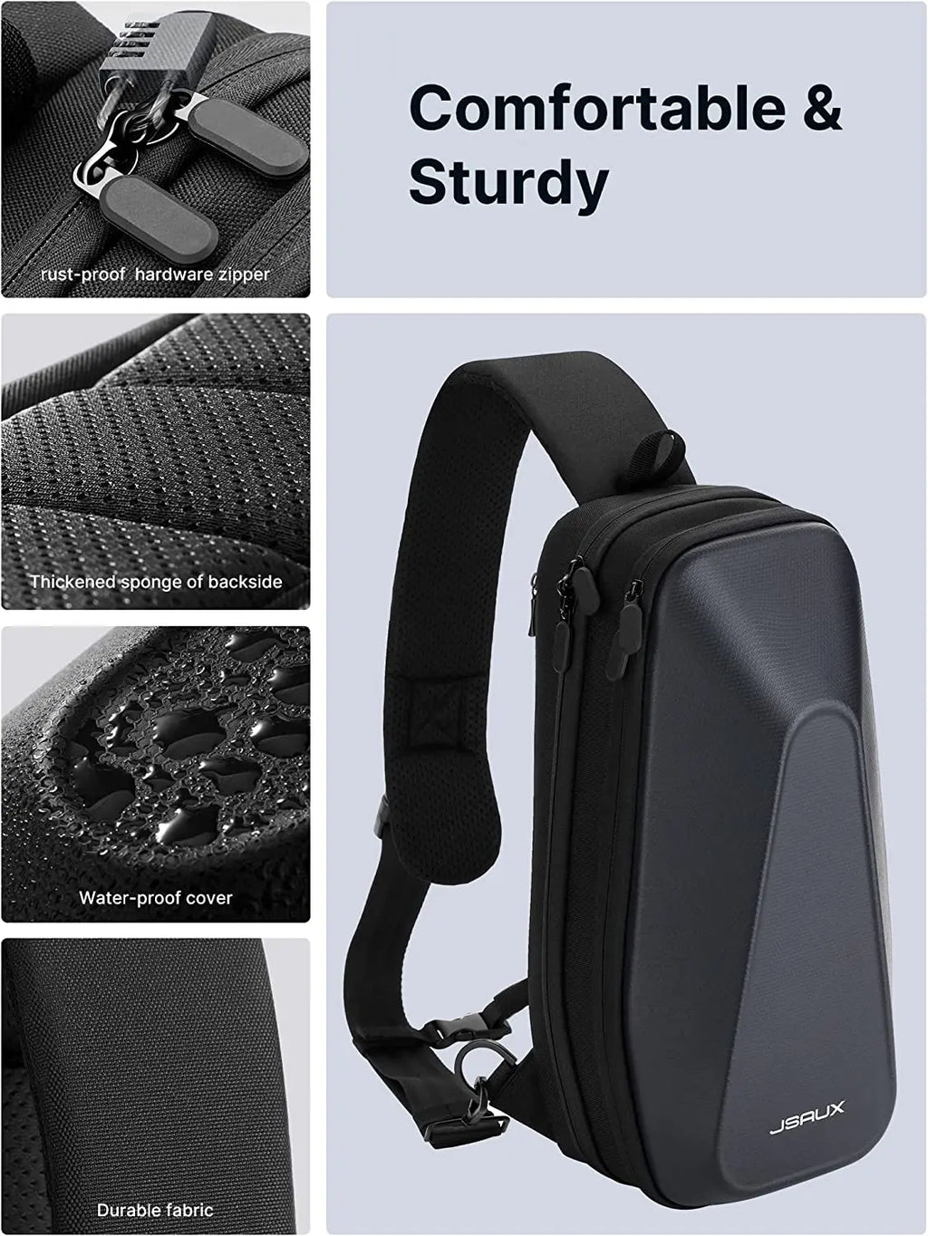 JSAUX Carrying Case for Steam Deck OLED Hard Shell Protectiv
