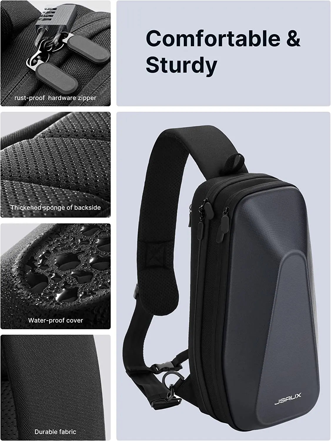 JSAUX Carrying Case for Steam Deck OLED Hard Shell Protectiv
