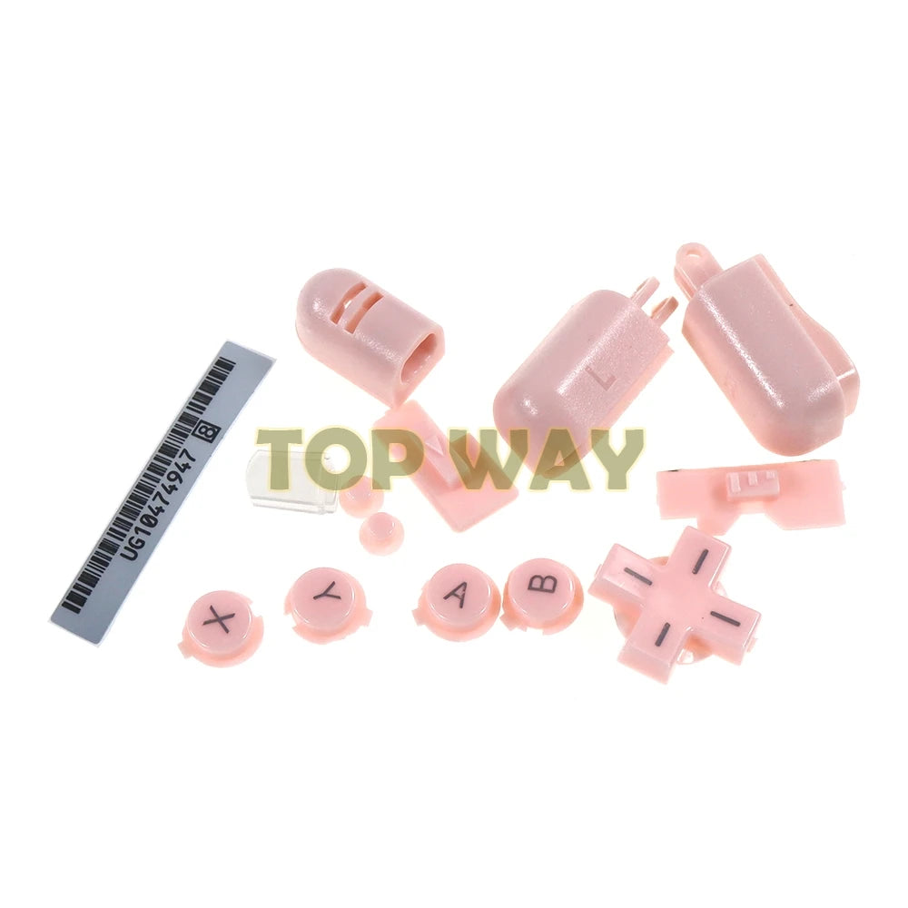1set Replacement ABXY L R D Pad Cross Button Full Button Set For Nintend DS Lite For NDSL Console Buttons Kit