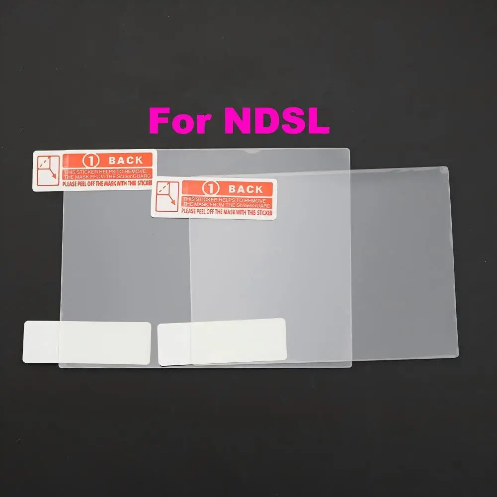 1pcs Top Bottom HD Clear Protective Film For GB GBA GBC GBA 