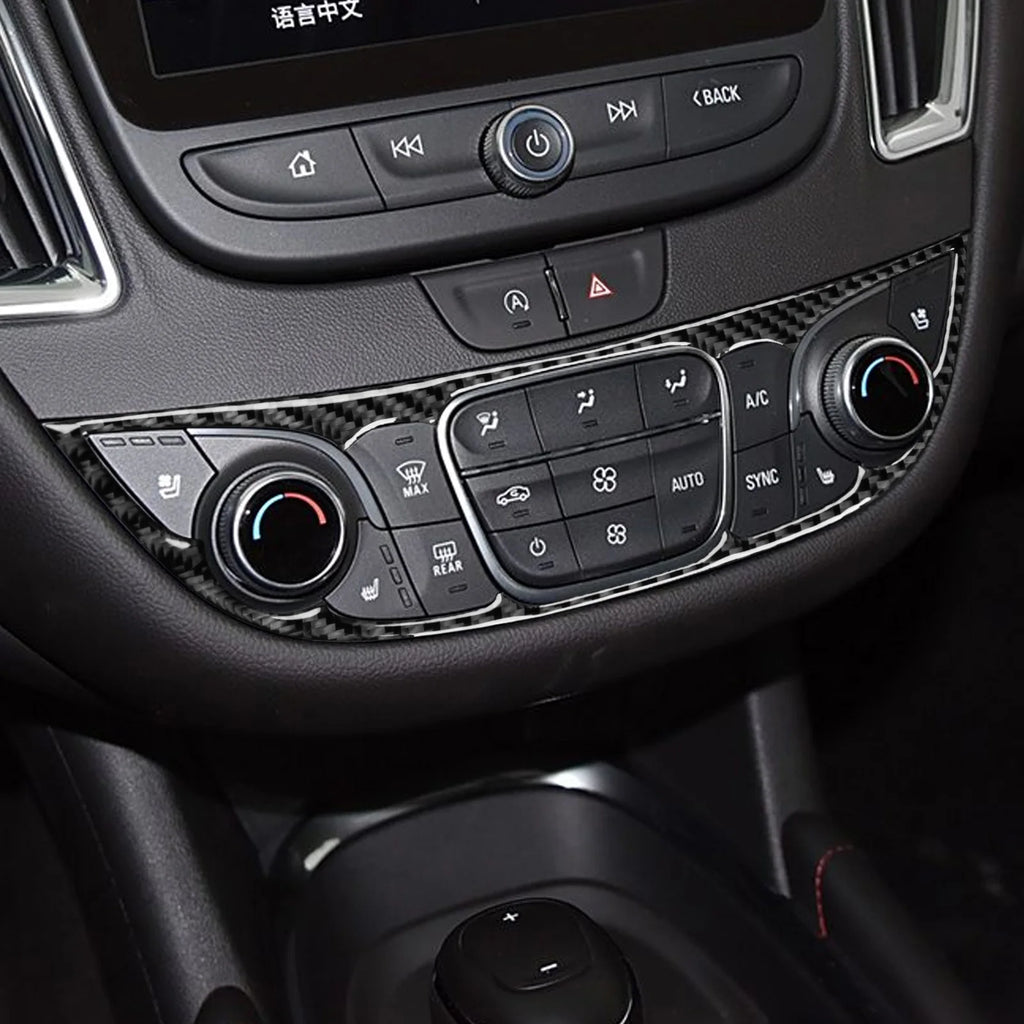 For Chevrolet Malibu 2016-2024 Carbon Fiber Central Control 