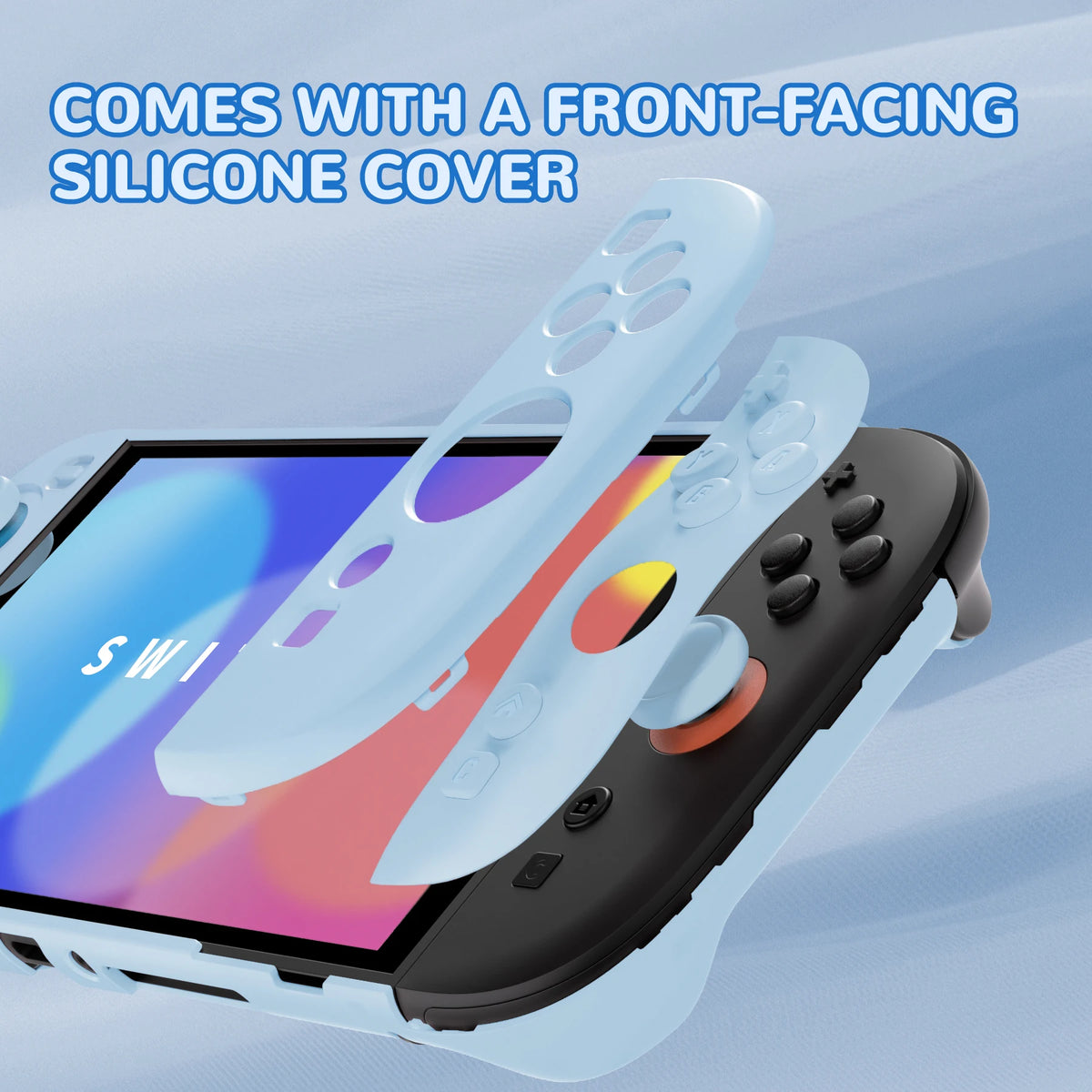 PlayVital Solid Color Protective Case for Nintendo Switch 2 