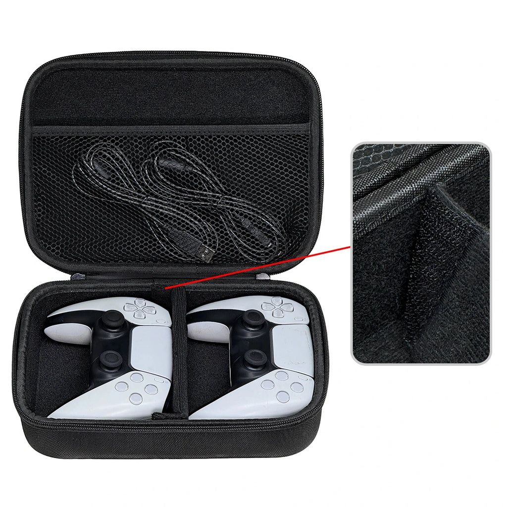 Dual Controller Storage Bag Portable EVA Bag Suitable for PS