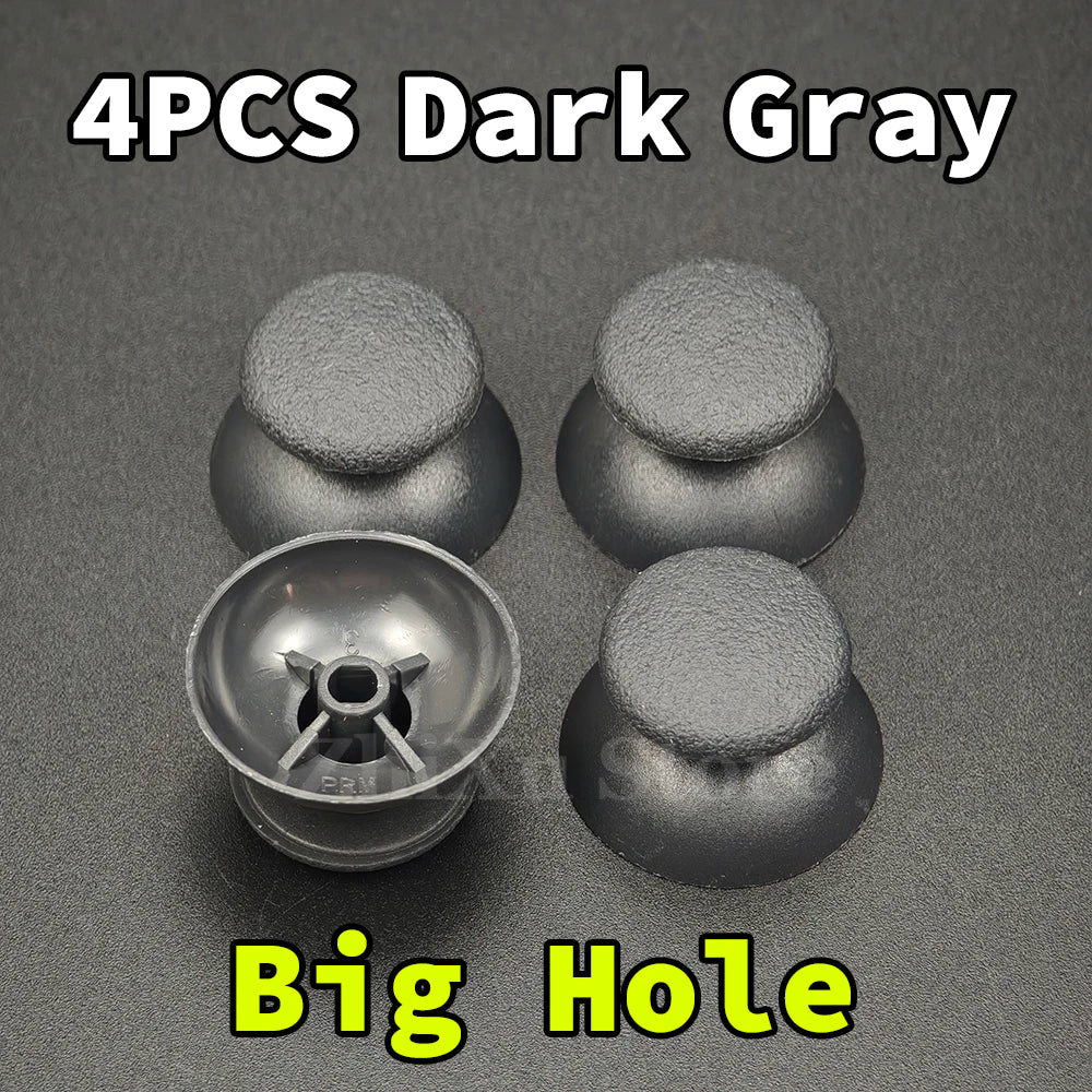 2-4pcs Replacement Analog Thumbstick Thumb Stick For PS1 Controller Black Gray Silicone Thumbstick Grips Caps