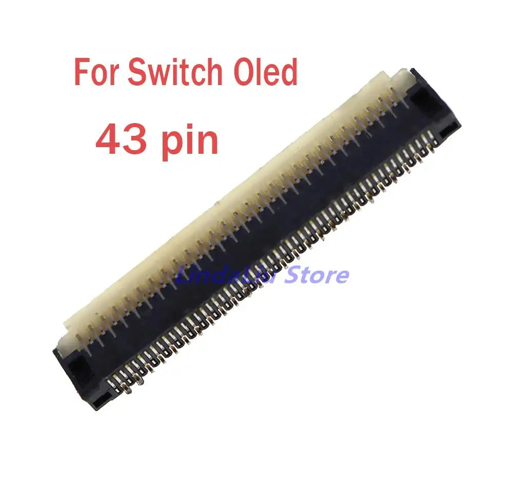 1pc Original LCD Screen Display Connector Socket Replacement Part for NS Switch/Lite/Oled Port Jack Repair