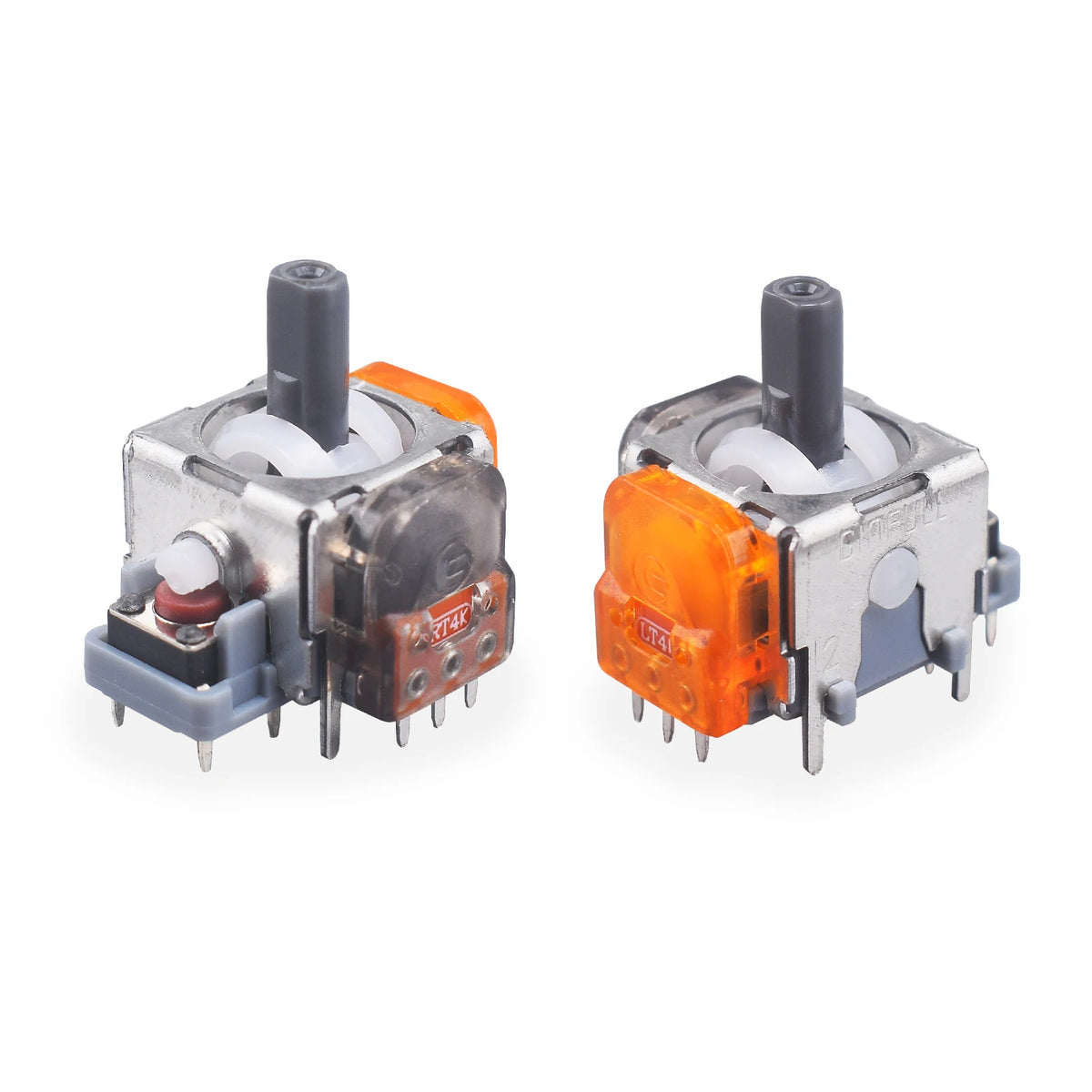 2Pcs Tmr Electromagnetic Induction Joystick Replacement 3D Analog Thumb Stick for Ps5 Ps4 Xbox One Series X/s Elite Controller