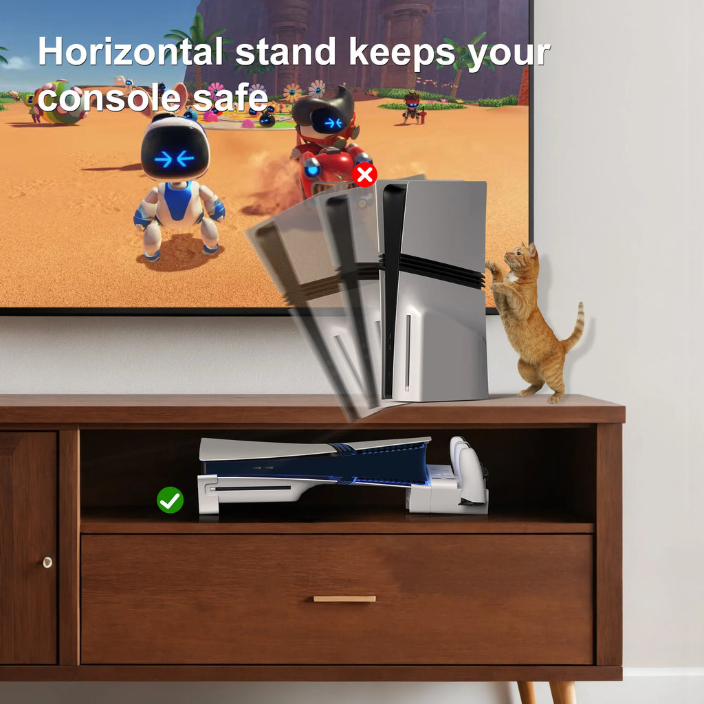 Horizontal Cooling Stand with Controller Charging Station fo