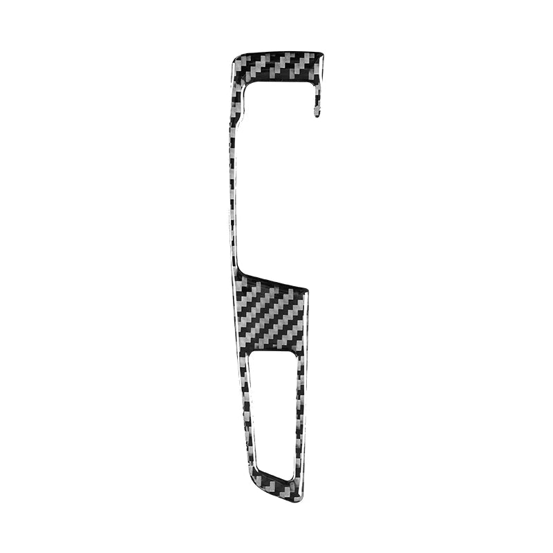 For BMW 5 Series F10 F18 2011-2017 Car Accessories Carbon Fiber Interior Car Gear Shift Panel Buttons Trim Frame Cover Stickers