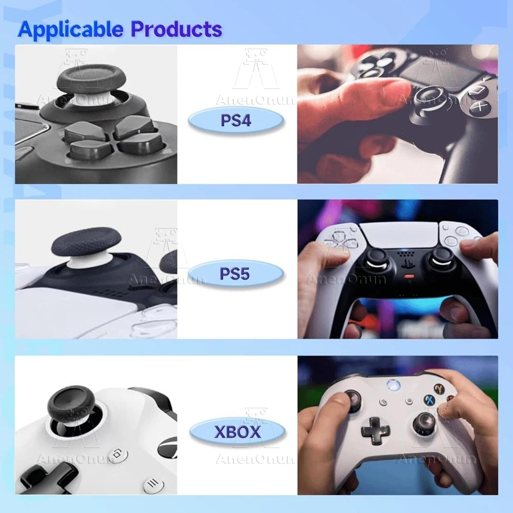 10PCS Controller Silicone Joystick Protectors Gamepad Thumbs