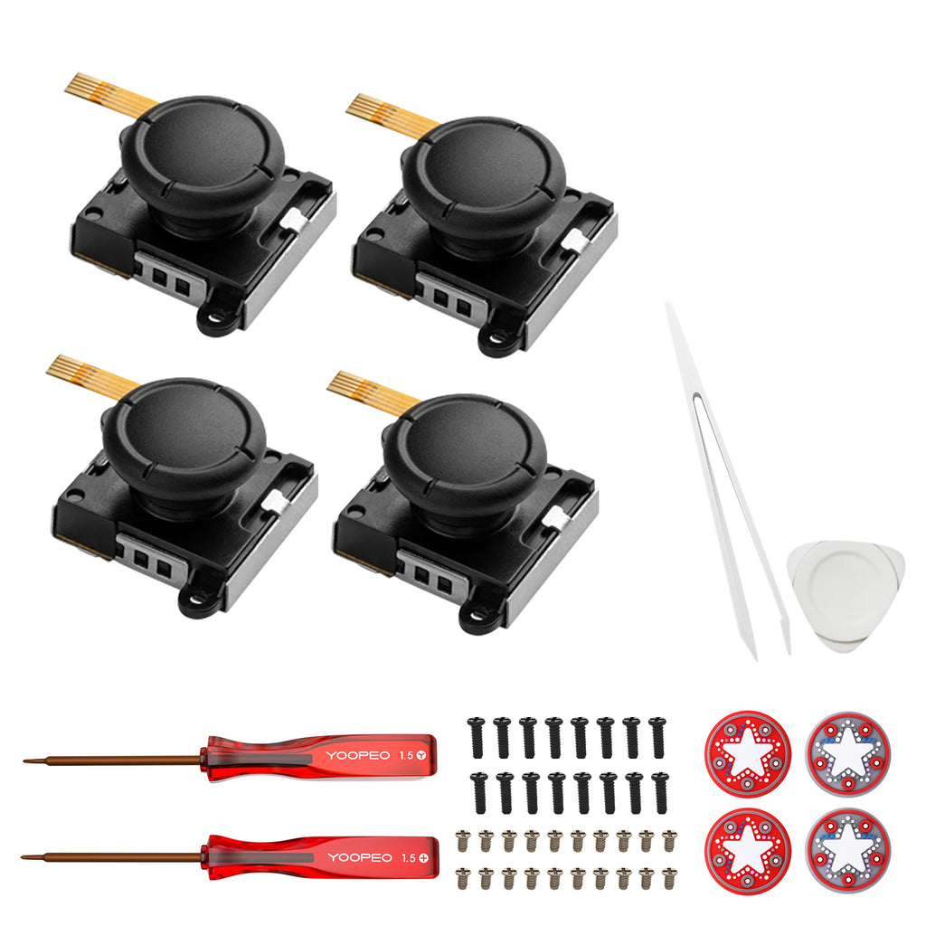 Gulikit NS40T TMR Sensing Joystick for Joy-Con Superlow Power Anti Drift Durable Replaceable for Nintendo Switch NS OLED NS Lite