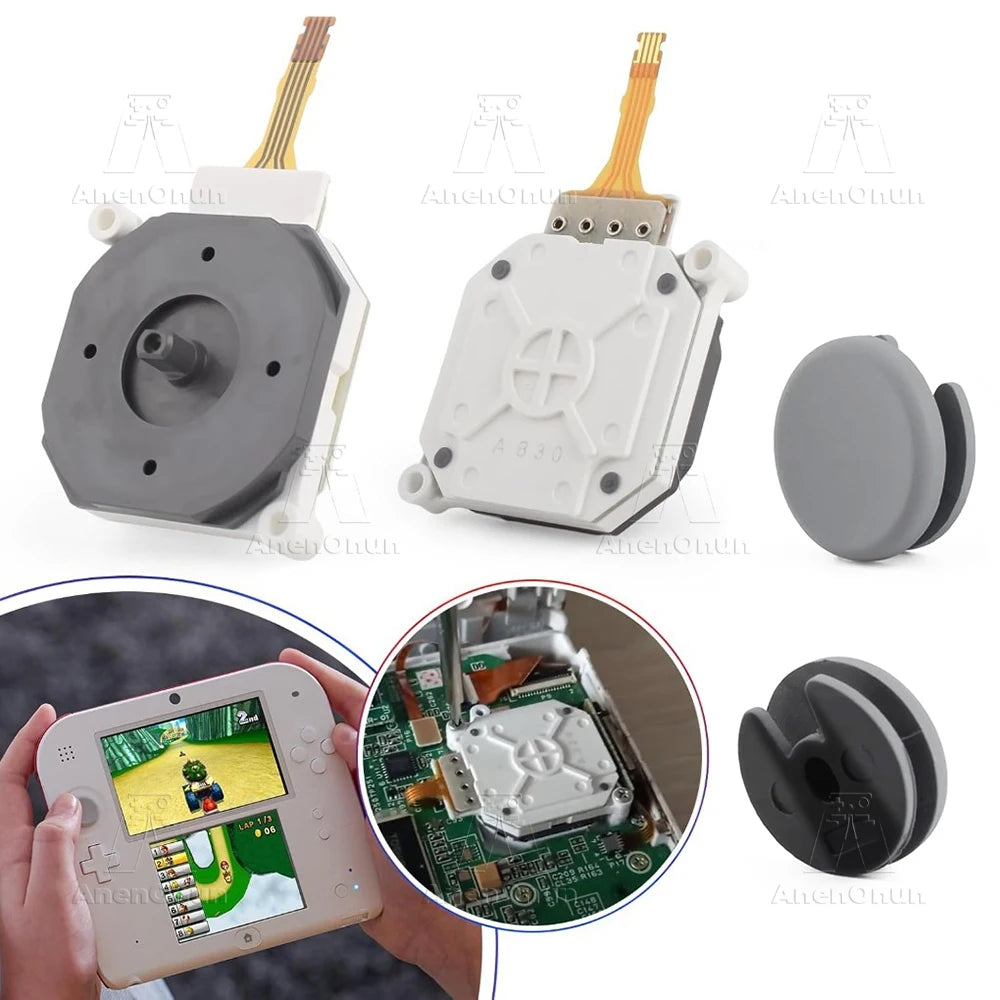 Joystick Replacement Kit for 3DS/DS LL/3DS XL/2DS Premium 3D