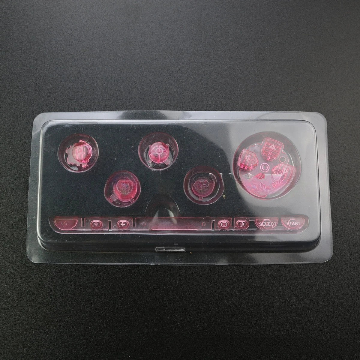 1 Set Left Right ABXY Select Start Home Button Kit D PAD Volume Key Replacement for PSP1000 Game Console Repair Parts