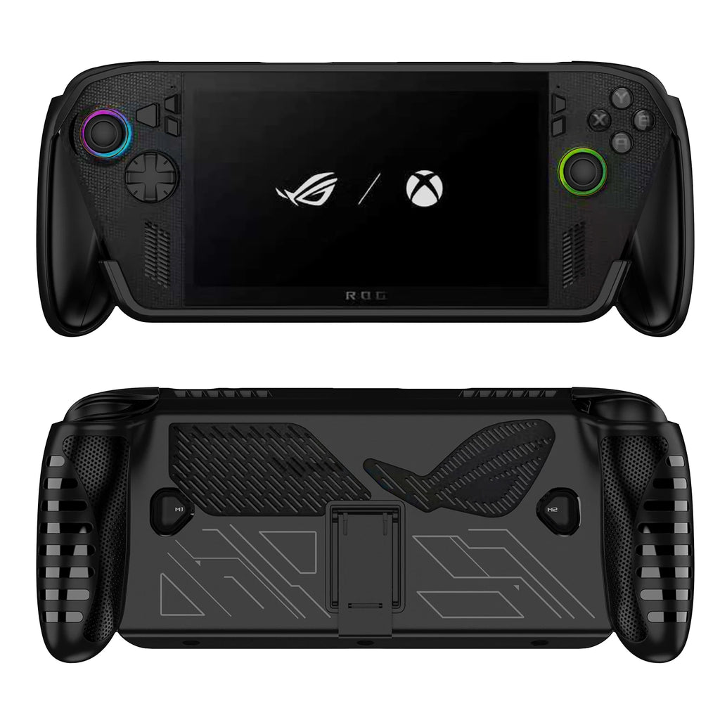 TPU Case for ROG Xbox Ally/Ally X Protective Cover Skin with Kickstand Shockproof Anti-Slip Gaming Console Shell Accessories