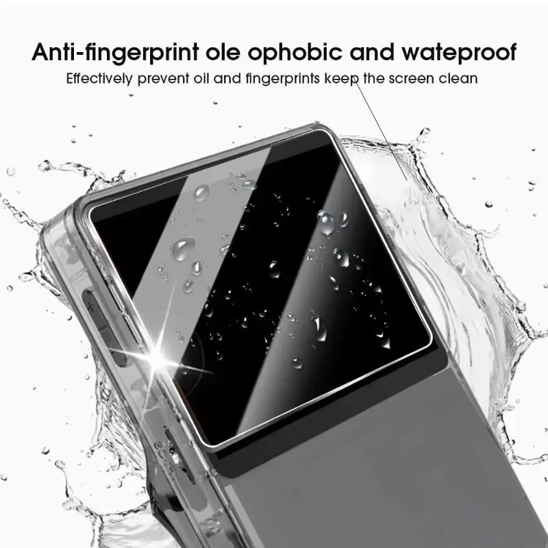 3 IN 1 Carrying Storage Case with Tempered Glass Screen Prot