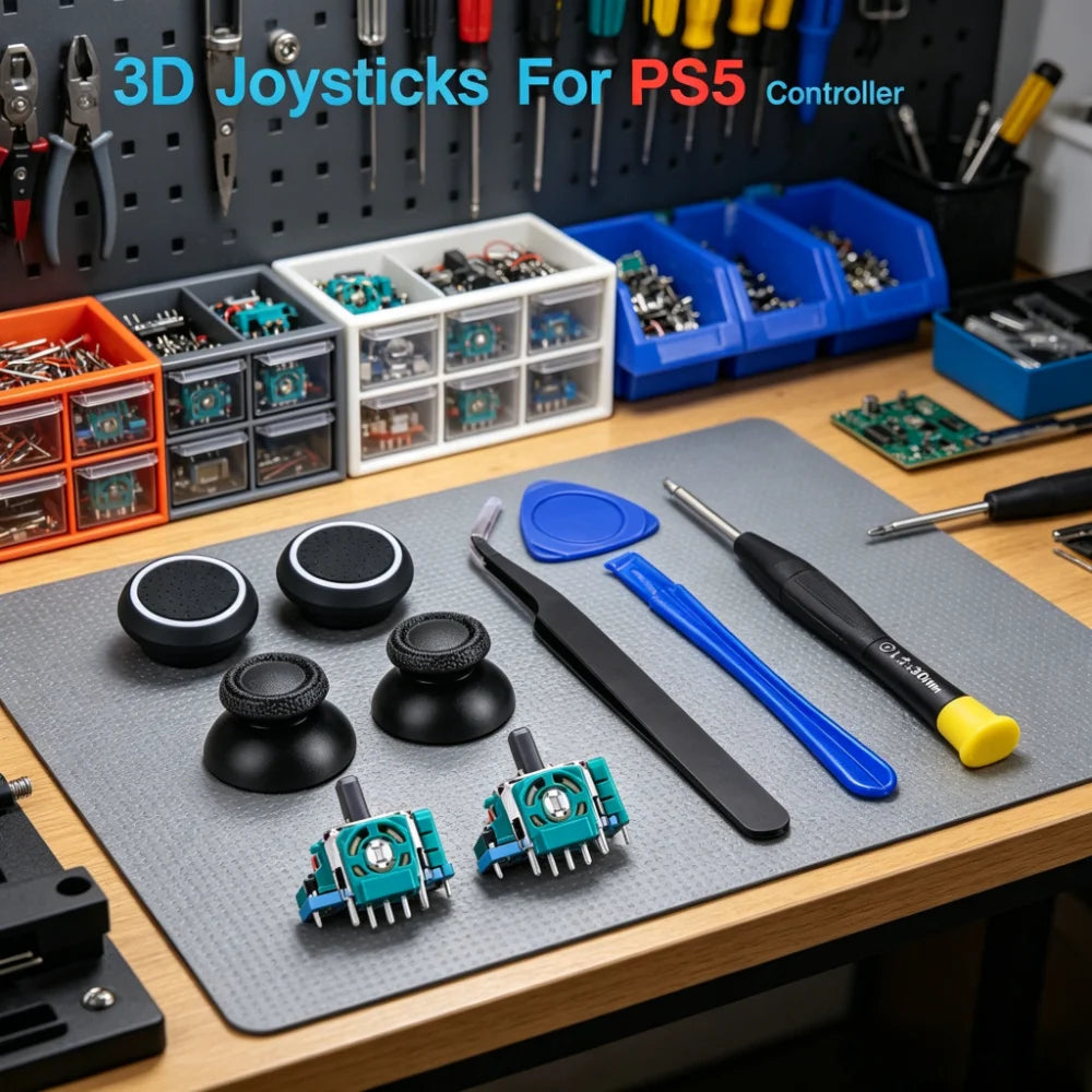 3D Analog Joystick Thumb Stick Replacement for PS5 DualSense