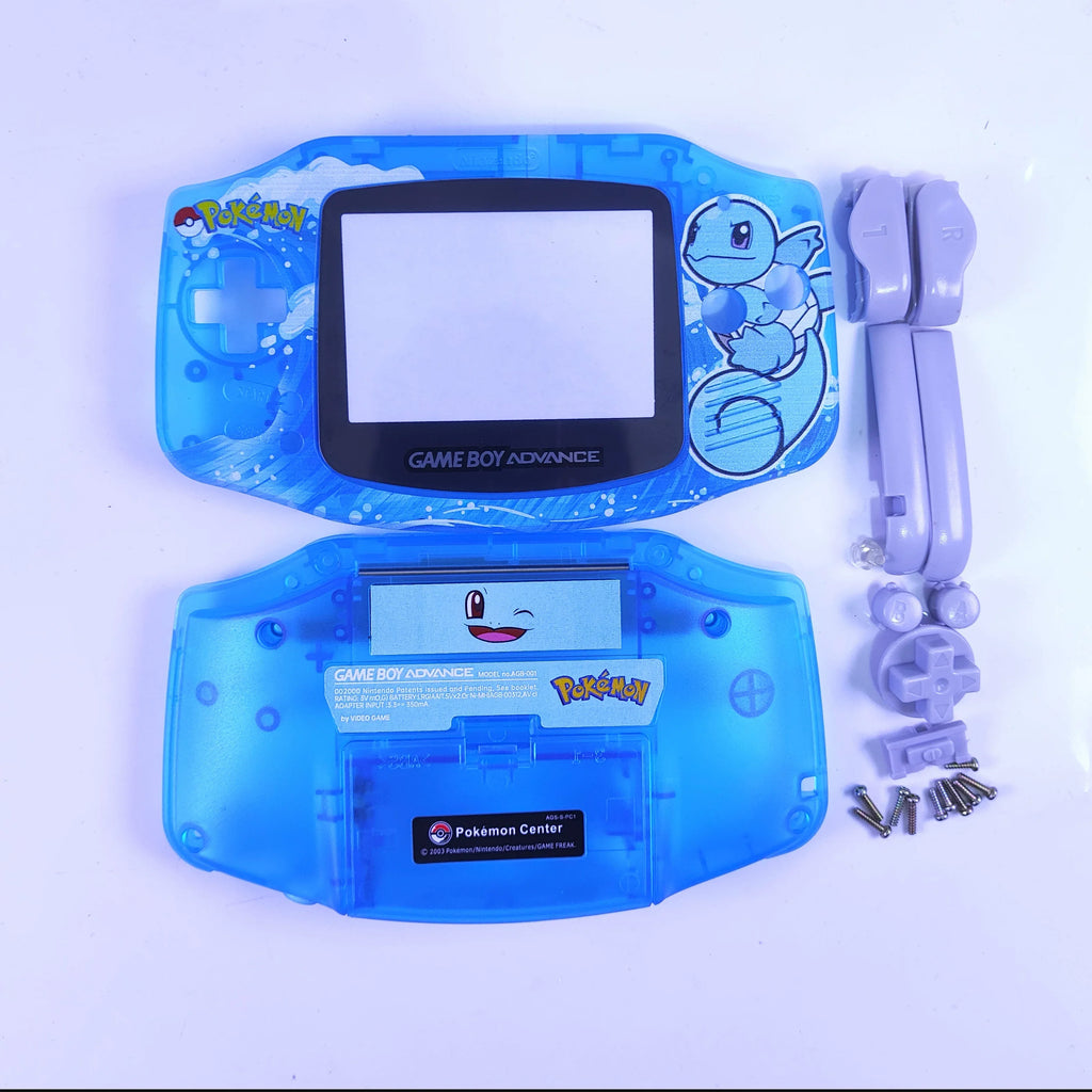 Gba Replacement Shell For Game Boy Advance Zelda The Minish Cap Transparent Game Console Housing Shell With Full Button Kit Gift