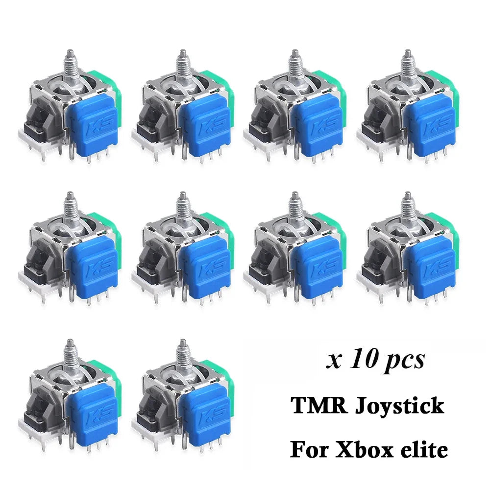 10Pcs Tmr Electromagnetic Joystick Replacement for Ps5 Gamep