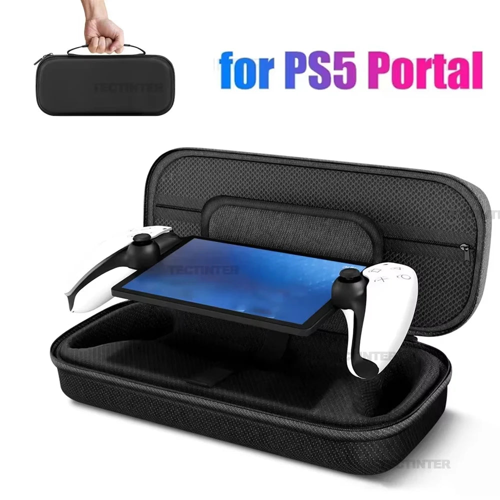 EVA Portable Case Bag For PS5 Portal Protective Storage Poun