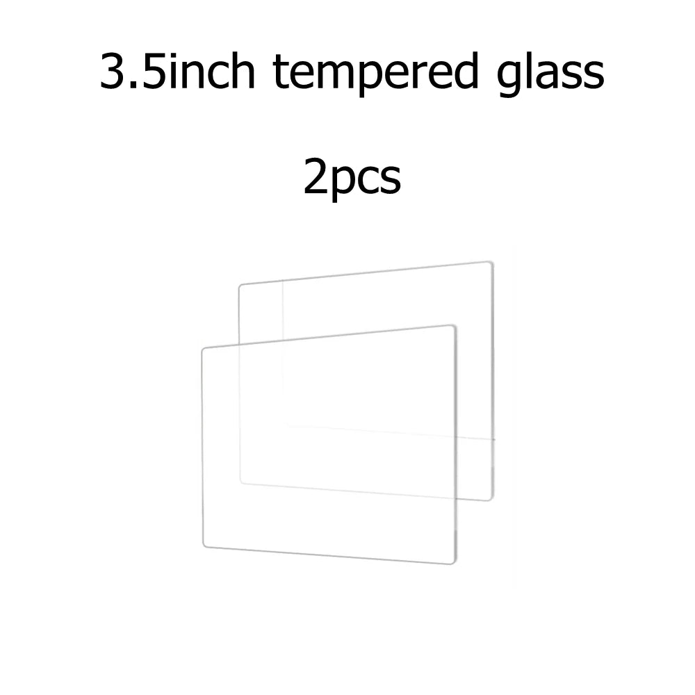 1/2pcs Tempered Glass Protector Film for Anbernic RG35xx RG353VS Miyoo Mini Plus 3.5 inch Screen Handheld Game Console