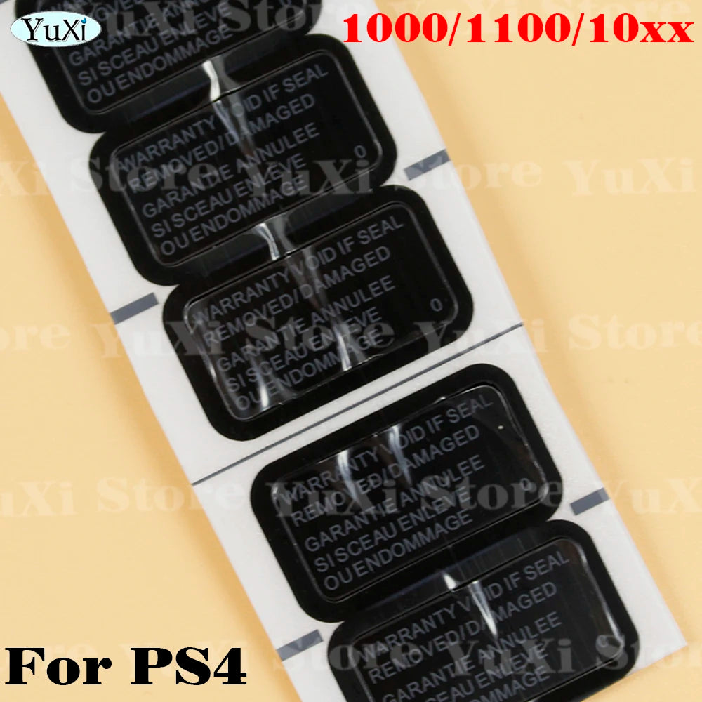 3-20pcs Host Warranty Sticker For PS4 Pro Slim 1000 11XX 120