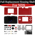 New For NDS Red Full Housing Shell Cover with Buttons Replacement Housing Shell Full Repair Parts Kit Case For NDS Accessories