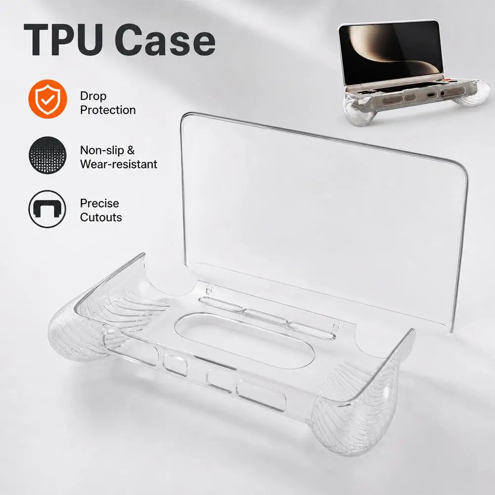For AYN Thor 2in1 TPU Protective Case Anti-slip Grip Design 