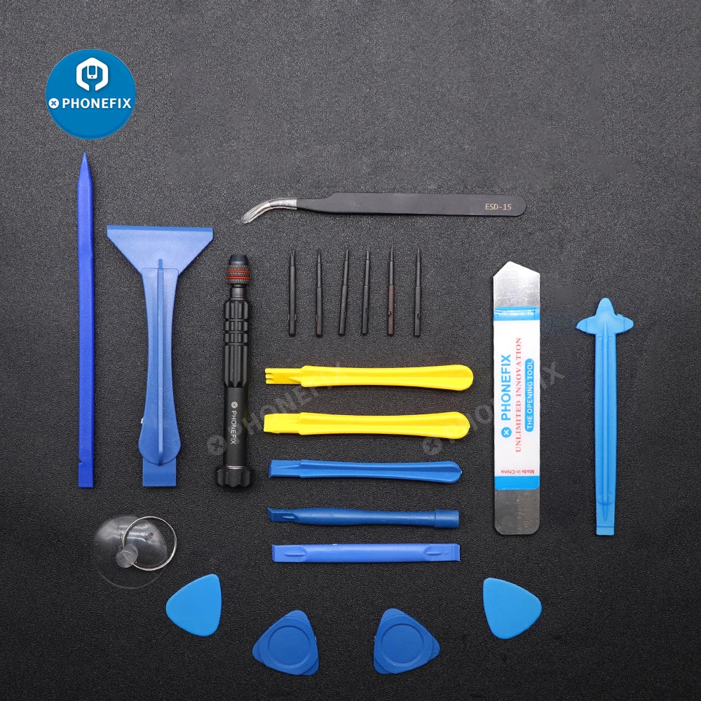 Professional Phone Repair Tool Kit Suction Cup Tweezer Pry O