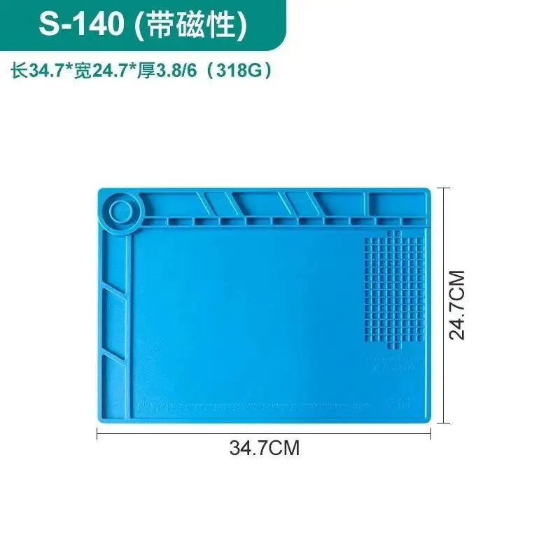 ESD Soldering Mat Repair Pad Insulation Heat Resistant Soldering Station Silicon Work Pad Desk Platform Phone Repair Tool Kit