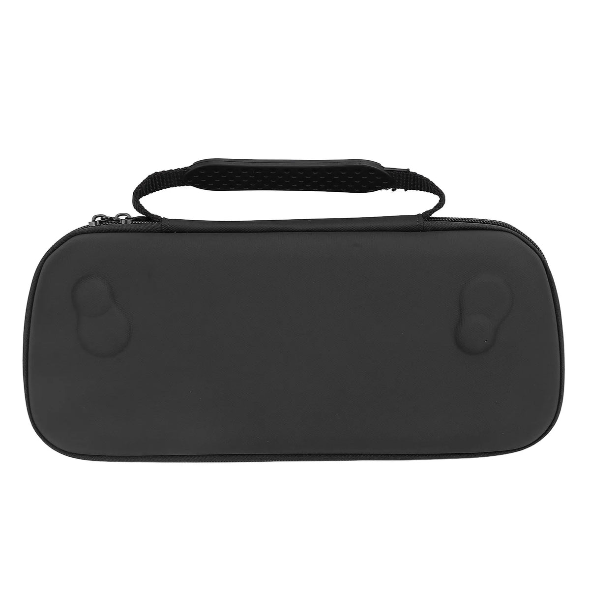 Game Console Hard Case Removable Pockets Hard Shell Carrying Case Dual Zippers for ROG Ally X 2024 RC72LA for MSI Claw A1M