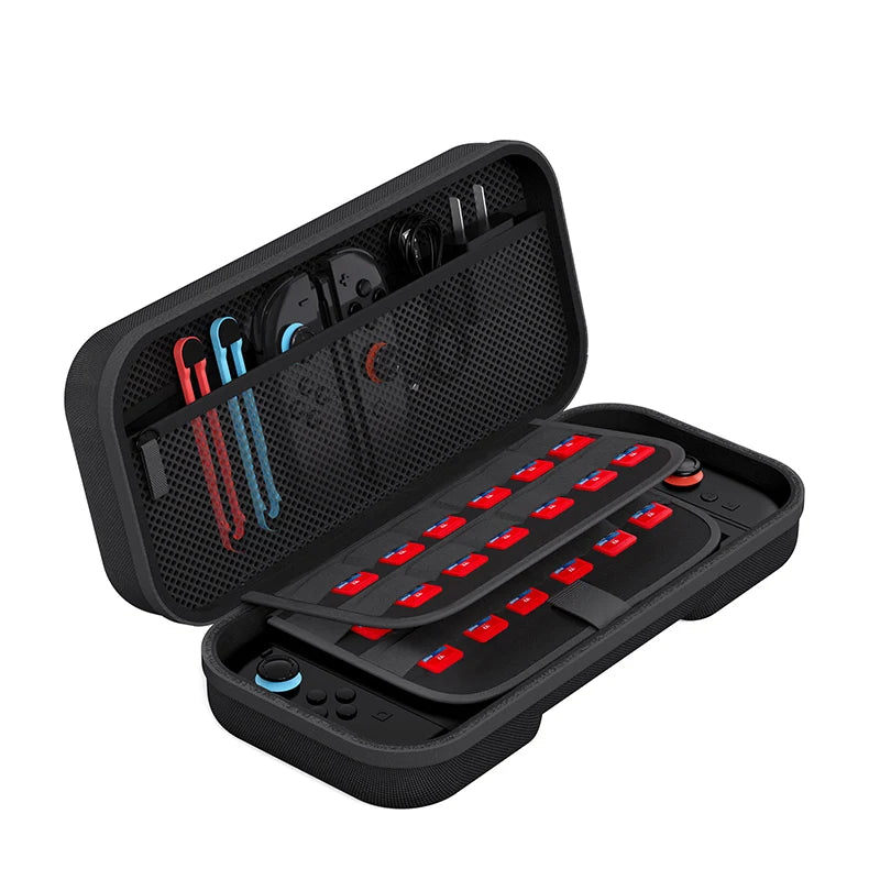 Carrying Case Compatible with Switch 2 (2025) - For Console & Accessories Portable Hard Shell Pouch Carrying Travel Bag