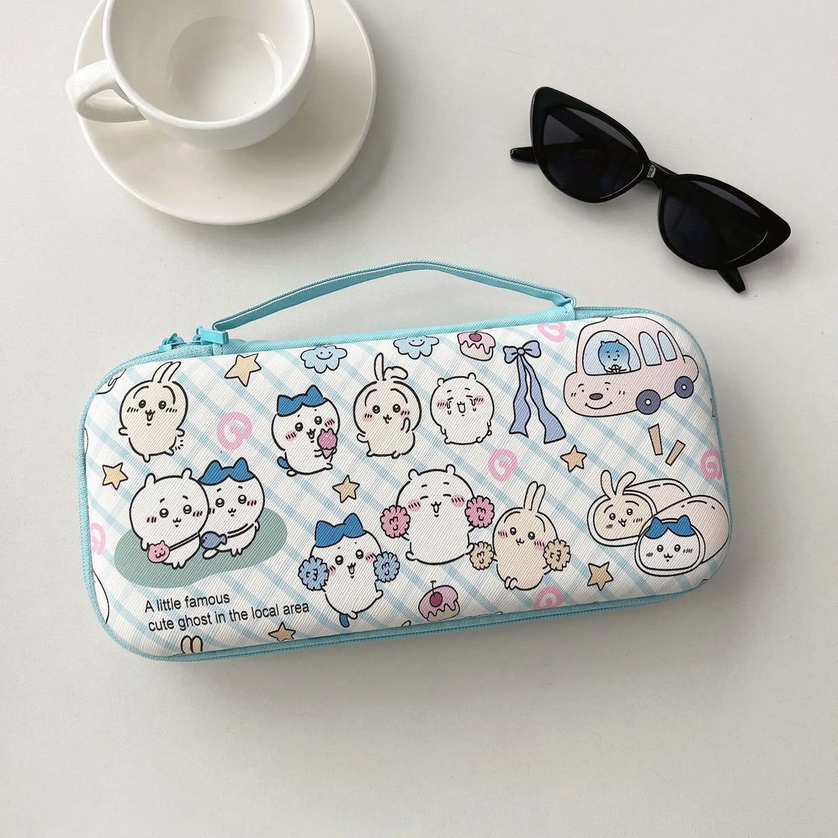Cartoon Leather Switch2 Storage Bag Nintendo NS2 Game Console Hand-held Lanyard Bag Switch2 Storage Box