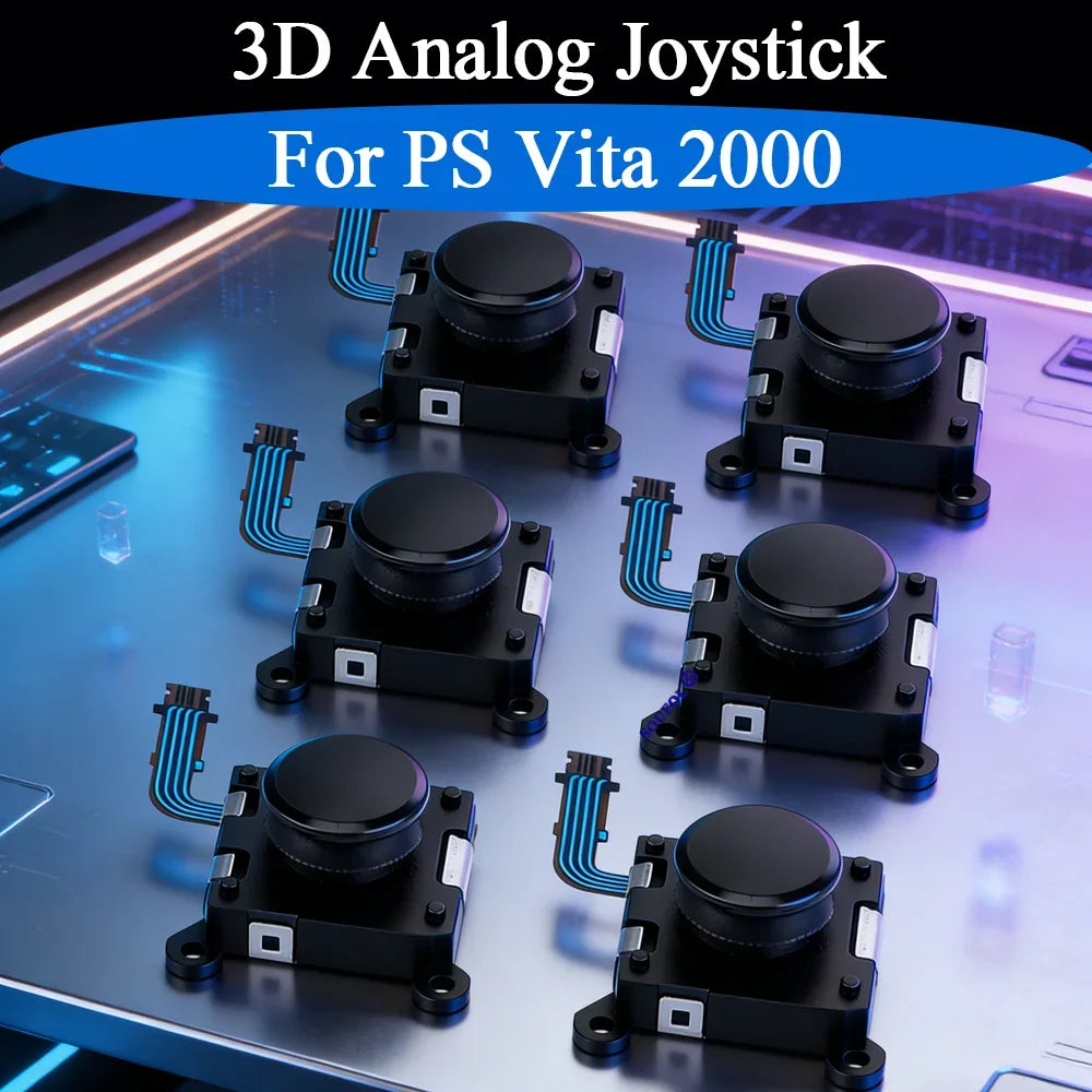 High Quality 1/2/5/8/10PCS For PS Vita 2000 Black/White 3D A