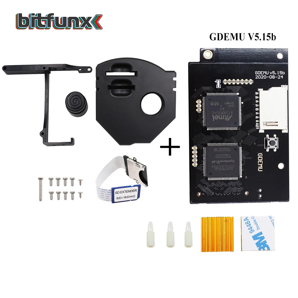 BitFunx GDEMU Mount Kit Remote SD Card Extension Cable For S