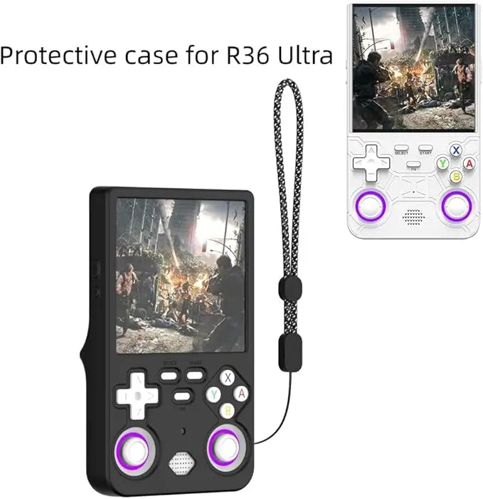 For R36 Ultra Game Console Storage Bag EVA Hard Shell anti P