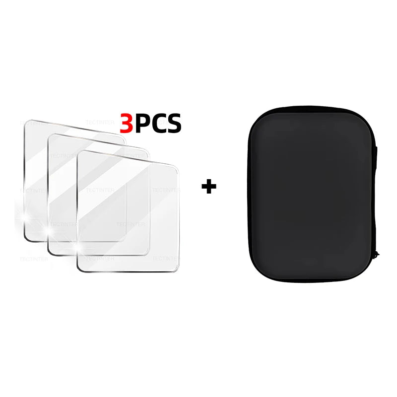 4 IN 1 For R36S Case+Screen Protector Tempered Glass Film Travel Carrying Storage Bag For Anbernic R36S Game Console Accessories