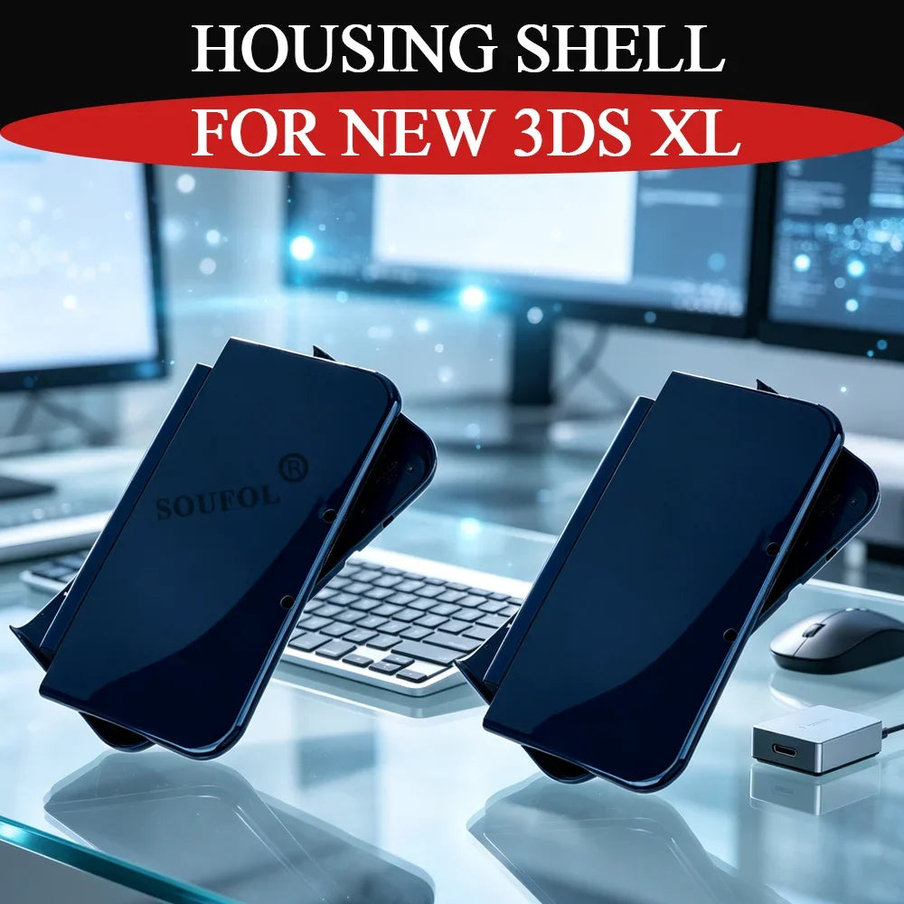 2026 New Blue Housing Front Back Shell For New 3DS XL Replac