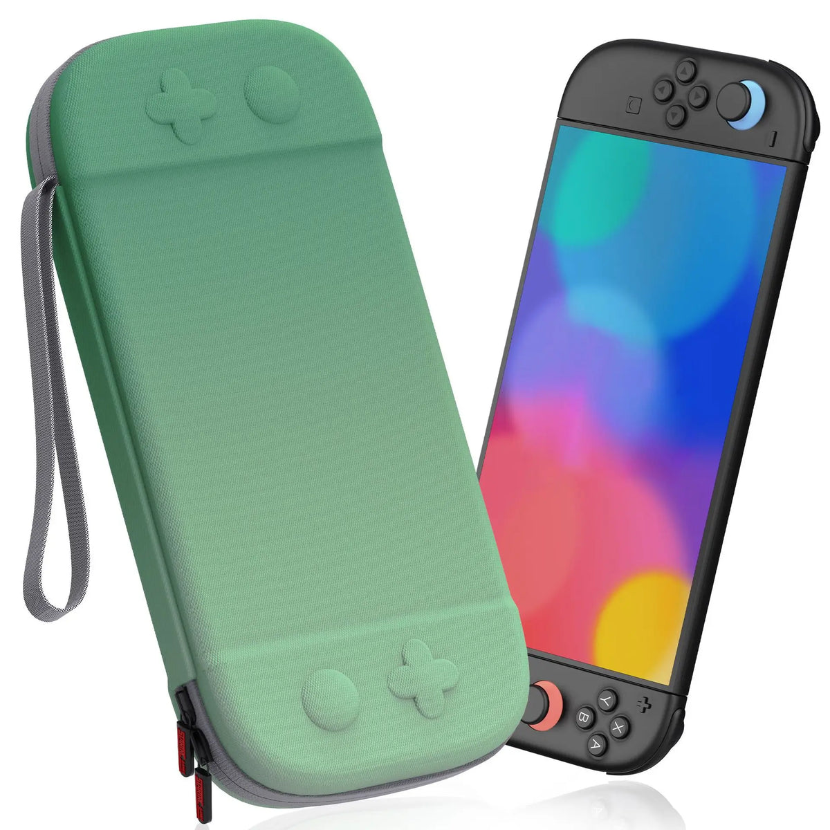 Case for Switch 2 2025 Hard Shell Travel Case with 12 Game Card Slots & Screen Protector Mat Portable Hard Shell Storage Bag
