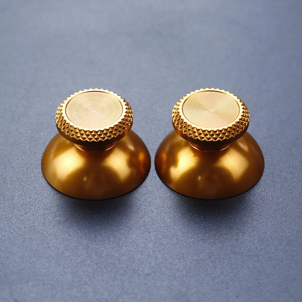 JCD 1Pair Aluminum Metal Analog Joystick Thumb Stick Grip Cap For PS5 Controller Gamepad Rocker Caps Thumbstick Accessories