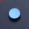 JCD 1Pcs Metal Buttons For 3DS 3DSXL 3DSLL Analog Controller Stick Cap 3D Joystick Cap For New 2DS 3DS LL XL Thumbstick Button