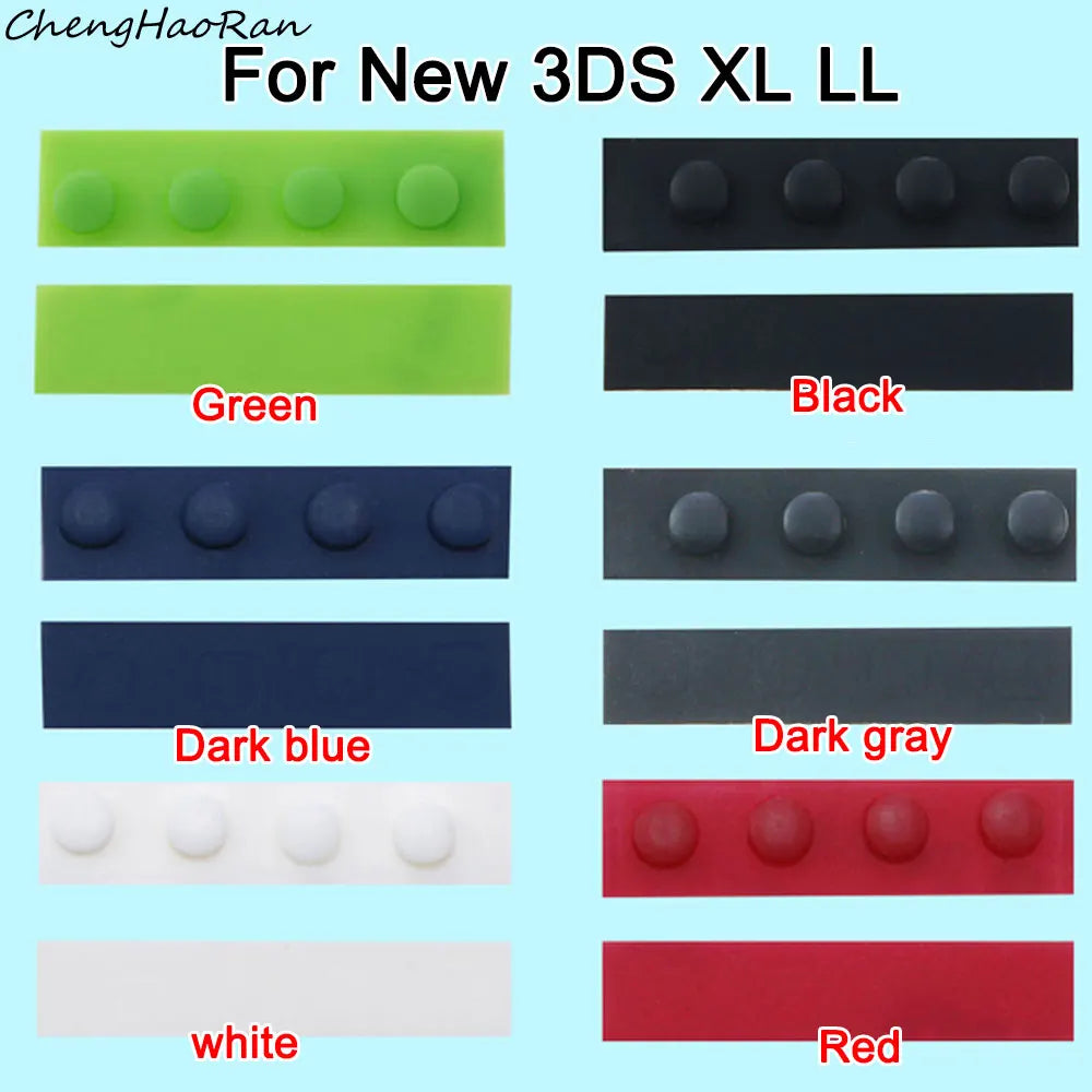1set Screw Dust Plug For New 3DS XL LL Host Screen Rubber Pl