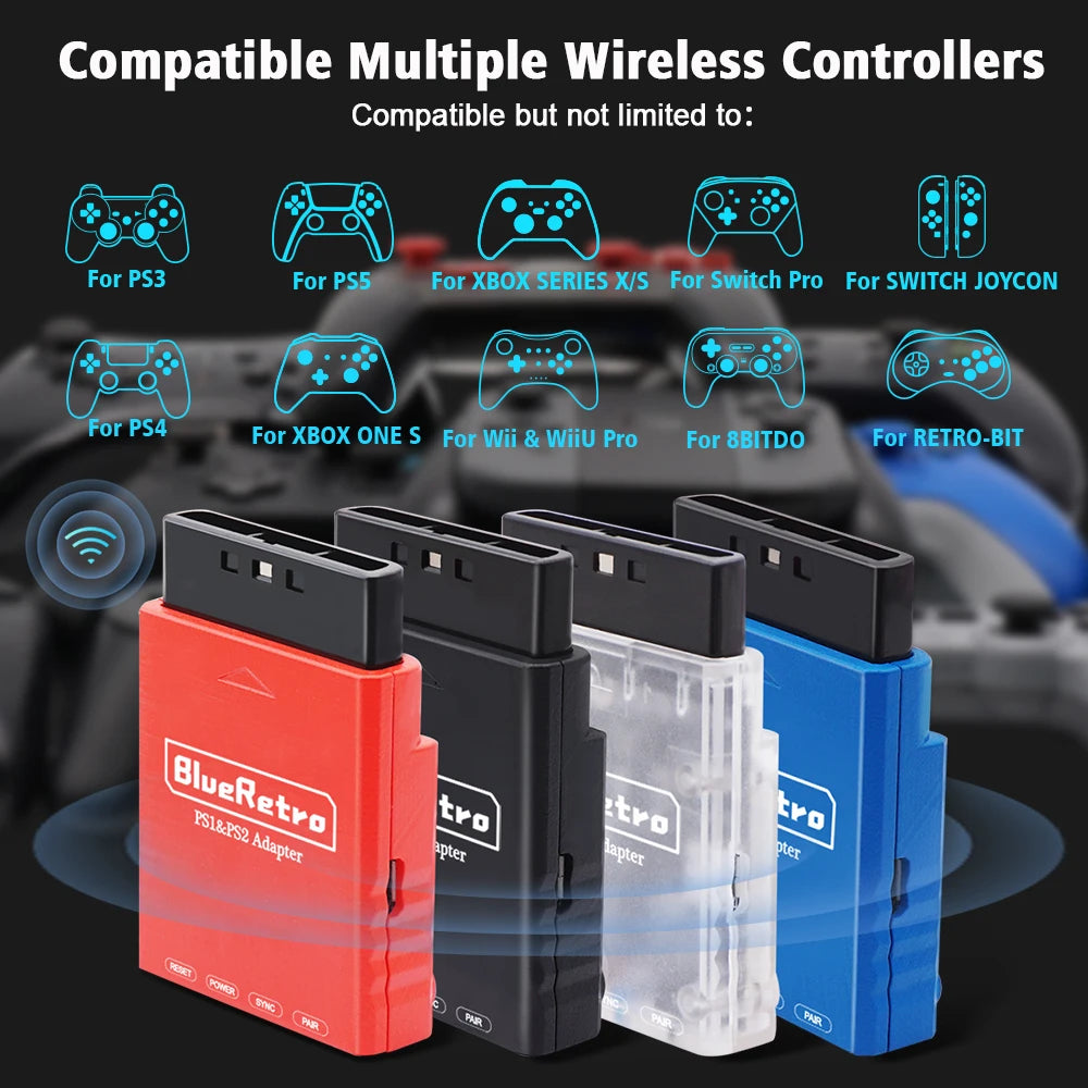 RetroScaler BlueRetro Wireless Game Controllers Adapter For 