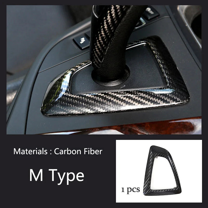Chrome Car Styling CD Panel Switch Button Cover Sticker Trim For BMW 3 4 Series F30 F32 F34 F35 F36 320i 318i Inner Accessories
